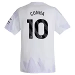 Camisola Manchester United Cunha 10 Homem Equipamento 2ª 2025-26