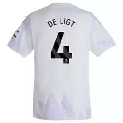 Camisola Manchester United De Ligt 4 Homem Equipamento 2ª 2025-26