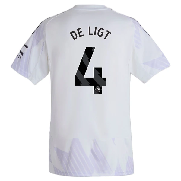 Camisola Manchester United De Ligt 4 Homem Equipamento 2ª 2025-26 Camisola Manchester United De Ligt 4 Homem Equipamento 2ª 2025-26