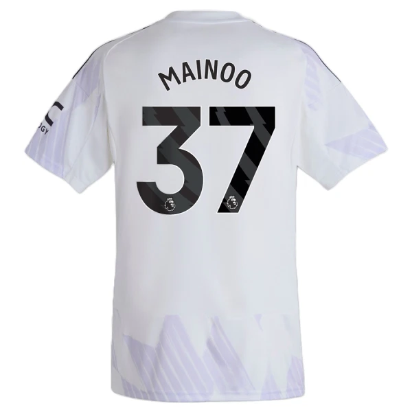 Camisola Manchester United Mainoo 37 Criança Equipamento 2ª 2025-26