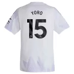 Camisola Manchester United Yoro 15 Homem Equipamento 2ª 2025-26