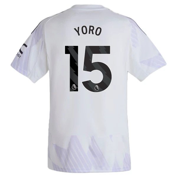 Camisola Manchester United Yoro 15 Homem Equipamento 2ª 2025-26 Camisola Manchester United Yoro 15 Homem Equipamento 2ª 2025-26