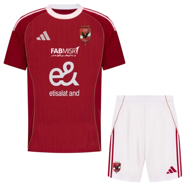 Camisola Al Ahly Criança Equipamento 1ª 2025-26 Camisola Al Ahly Criança Equipamento 1ª 2025-26