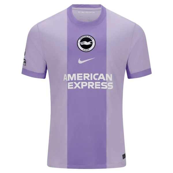 Camisola Brighton Hove Albion Homem Equipamento 2ª 2025-26 Camisola Brighton Hove Albion Homem Equipamento 2ª 2025-26