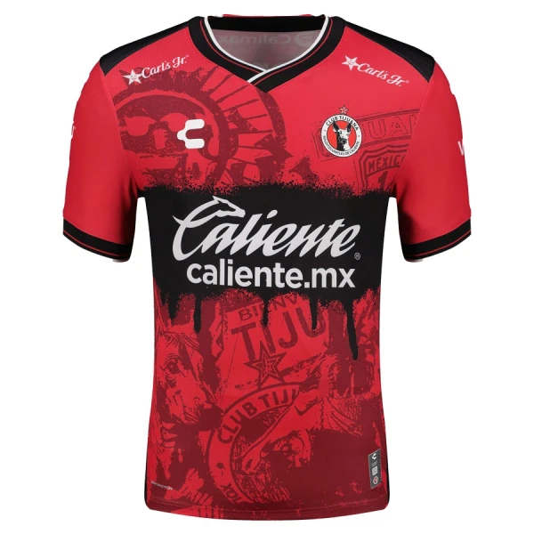 Camisola Club Tijuana Homem Equipamento 1ª 2025-26 Camisola Club Tijuana Homem Equipamento 1ª 2025-26