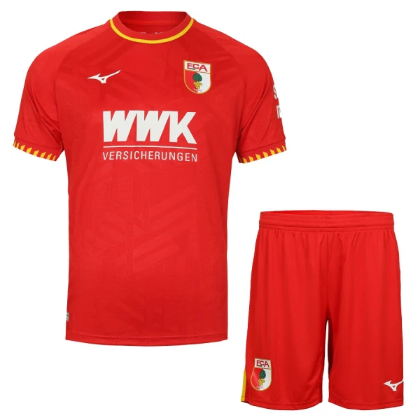 Camisola FC Augsburg Criança Equipamento 2ª 2025-26 Camisola FC Augsburg Criança Equipamento 2ª 2025-26