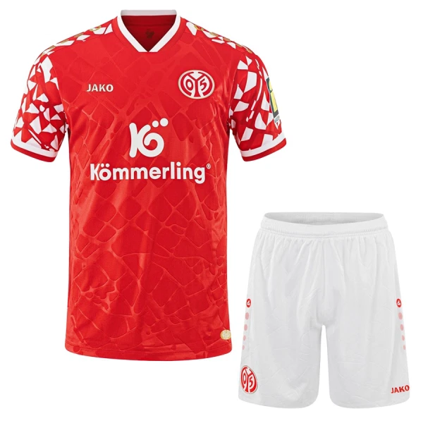 Camisola FSV Mainz 05 Criança Equipamento 1ª 2025-26 Camisola FSV Mainz 05 Criança Equipamento 1ª 2025-26