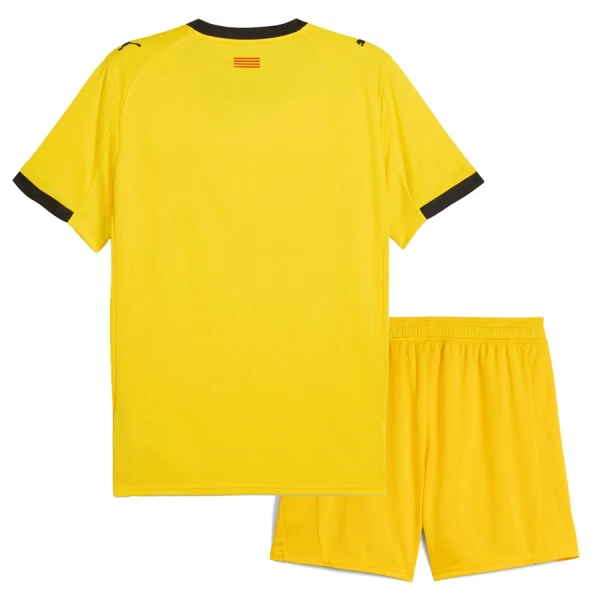 Camisola Girona Criança Equipamento 2ª 2025-26
