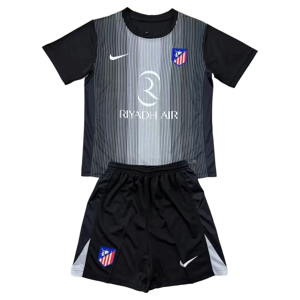 Camisola Guarda-Redes Atlético Madrid Criança 2025-26 Preta Camisola Guarda-Redes Atlético Madrid Criança 2025-26 Preta