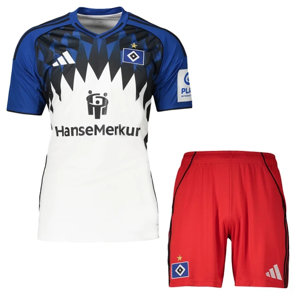 Camisola Hamburger SV Criança Equipamento 1ª 2025-26