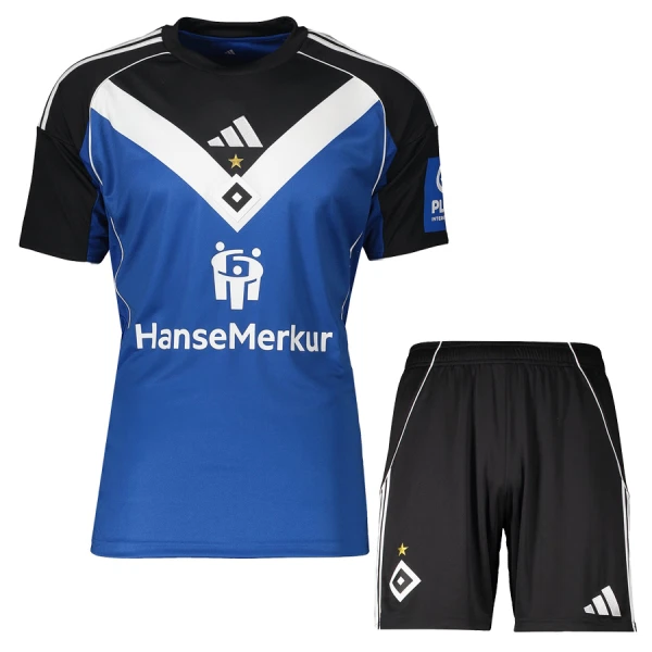 Camisola Hamburger SV Criança Equipamento 2ª 2025-26