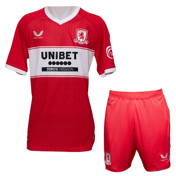 Camisola Middlesbrough Criança Equipamento 1ª 2025-26 Camisola Middlesbrough Criança Equipamento 1ª 2025-26
