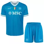 Camisola Napoli Criança Equipamento 1ª 2025-26