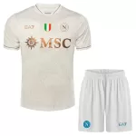 Camisola Napoli Criança Equipamento 2ª 2025-26