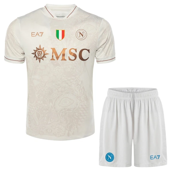 Camisola Napoli Criança Equipamento 2ª 2025-26 Camisola Napoli Criança Equipamento 2ª 2025-26