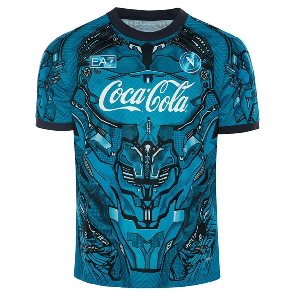 Camisola Napoli Pre-Match Homem 2025-26 Camisola Napoli Pre-Match Homem 2025-26