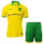 Camisola Norwich City Criança Equipamento 1ª 2025-26