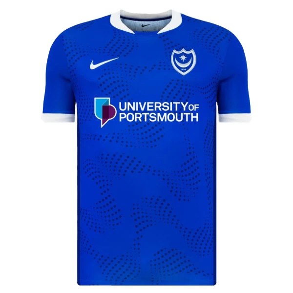 Camisola Portsmouth Homem Equipamento 1ª 2025-26 Camisola Portsmouth Homem Equipamento 1ª 2025-26
