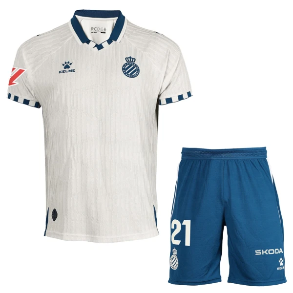 Camisola RCD Espanyol Criança Equipamento 2ª 2025-26