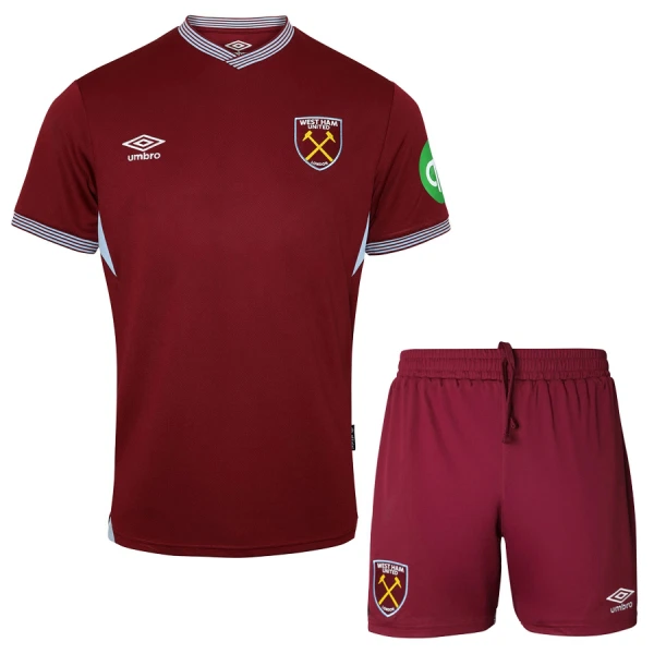 Camisola West Ham United Criança Equipamento 1ª 2025-26 Camisola West Ham United Criança Equipamento 1ª 2025-26