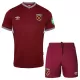 Camisola West Ham United Criança Equipamento 1ª 2025-26 Camisola West Ham United Criança Equipamento 1ª 2025-26
