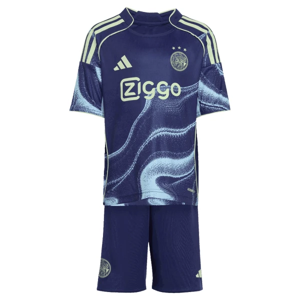 Camisola Ajax Amsterdam Criança Equipamento 2ª 2025-26 Camisola Ajax Amsterdam Criança Equipamento 2ª 2025-26