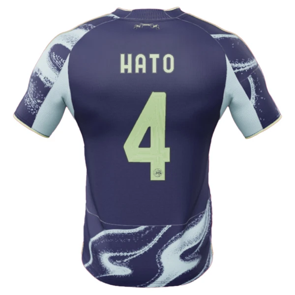 Camisola Ajax Amsterdam Hato 4 Homem Equipamento 2ª 2025-26 Camisola Ajax Amsterdam Hato 4 Homem Equipamento 2ª 2025-26