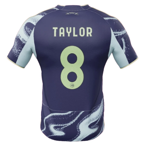 Camisola Ajax Amsterdam Taylor 8 Homem Equipamento 2ª 2025-26 Camisola Ajax Amsterdam Taylor 8 Homem Equipamento 2ª 2025-26