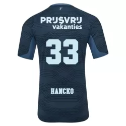 Camisola Feyenoord Hancko 33 Homem Equipamento 2ª 2025-26 Camisola Feyenoord Hancko 33 Homem Equipamento 2ª 2025-26
