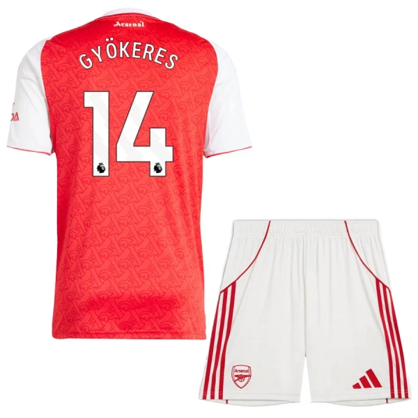 Camisola Arsenal Gyokeres 14 Criança Equipamento 1ª 2025-26 Camisola Arsenal Gyokeres 14 Criança Equipamento 1ª 2025-26