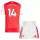 Camisola Arsenal Gyokeres 14 Criança Equipamento 1ª 2025-26 Camisola Arsenal Gyokeres 14 Criança Equipamento 1ª 2025-26