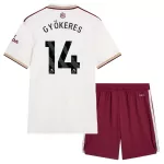 Camisola Arsenal Gyokeres 14 Criança Equipamento 3ª 2025-26
