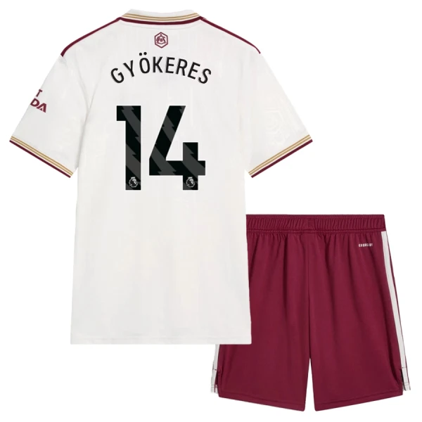 Camisola Arsenal Gyokeres 14 Criança Equipamento 3ª 2025-26 Camisola Arsenal Gyokeres 14 Criança Equipamento 3ª 2025-26