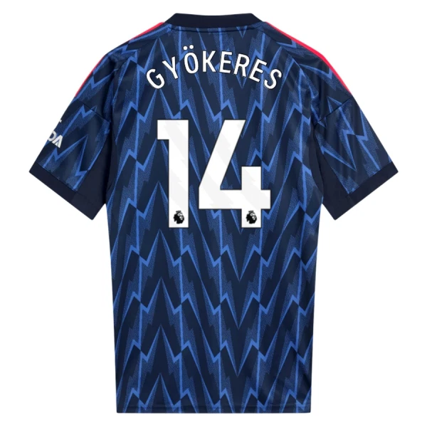 Camisola Arsenal Gyokeres 14 Homem Equipamento 2ª 2025-26 Camisola Arsenal Gyokeres 14 Homem Equipamento 2ª 2025-26