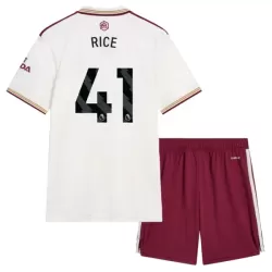 Camisola Arsenal Rice 41 Criança Equipamento 3ª 2025-26 Camisola Arsenal Rice 41 Criança Equipamento 3ª 2025-26
