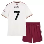 Camisola Arsenal Saka 7 Criança Equipamento 3ª 2025-26