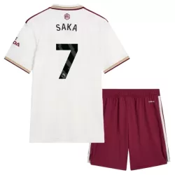 Camisola Arsenal Saka 7 Criança Equipamento 3ª 2025-26 Camisola Arsenal Saka 7 Criança Equipamento 3ª 2025-26
