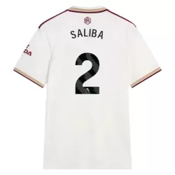 Camisola Arsenal Saliba 2 Homem Equipamento 3ª 2025-26 Camisola Arsenal Saliba 2 Homem Equipamento 3ª 2025-26
