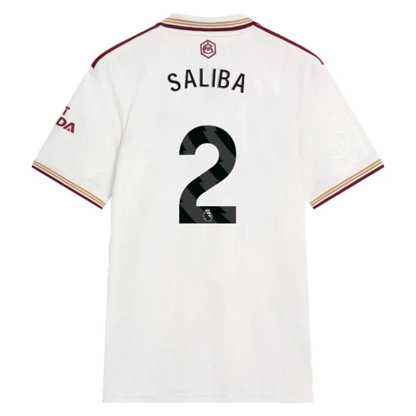 Camisola Arsenal Saliba 2 Homem Equipamento 3ª 2025-26 Camisola Arsenal Saliba 2 Homem Equipamento 3ª 2025-26
