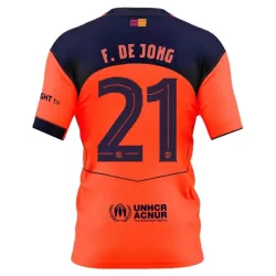 Camisola FC Barcelona Frenkie de Jong 21 Homem Equipamento 3ª 2025-26 Camisola FC Barcelona Frenkie de Jong 21 Homem Equipamento 3ª 2025-26
