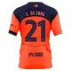 Camisola FC Barcelona Frenkie de Jong 21 Homem Equipamento 3ª 2025-26 Camisola FC Barcelona Frenkie de Jong 21 Homem Equipamento 3ª 2025-26