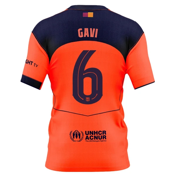 Camisola FC Barcelona Gavi 6 Homem Equipamento 3ª 2025-26 Camisola FC Barcelona Gavi 6 Homem Equipamento 3ª 2025-26