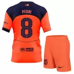 Camisola FC Barcelona Pedri 8 Criança Equipamento 3ª 2025-26