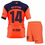 Camisola FC Barcelona Rashford 14 Criança Equipamento 3ª 2025-26