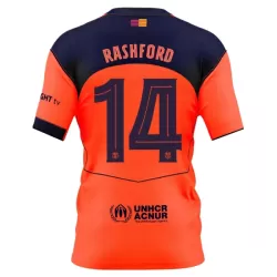 Camisola FC Barcelona Rashford 14 Homem Equipamento 3ª 2025-26 Camisola FC Barcelona Rashford 14 Homem Equipamento 3ª 2025-26