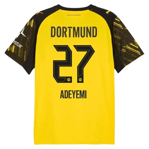 Camisola Borussia Dortmund Adeyemi 27 Homem Equipamento 1ª 2025-26 Camisola Borussia Dortmund Adeyemi 27 Homem Equipamento 1ª 2025-26