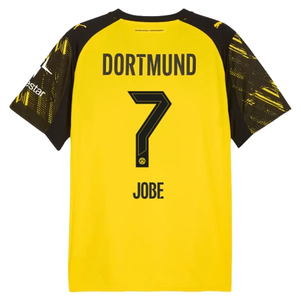 Camisola Borussia Dortmund Jobe 7 Homem Equipamento 1ª 2025-26 Camisola Borussia Dortmund Jobe 7 Homem Equipamento 1ª 2025-26