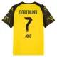 Camisola Borussia Dortmund Jobe 7 Homem Equipamento 1ª 2025-26 Camisola Borussia Dortmund Jobe 7 Homem Equipamento 1ª 2025-26
