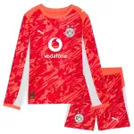 Camisola Guarda-Redes Borussia Dortmund Criança 2025-26 Vermelha Manga Comprida