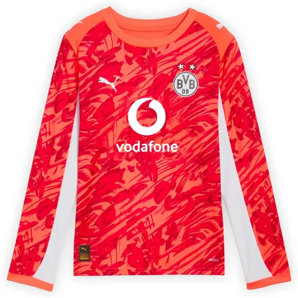 Camisola Guarda-Redes Borussia Dortmund Homem 2025-26 Vermelha Manga Comprida Camisola Guarda-Redes Borussia Dortmund Homem 2025-26 Vermelha Manga Comprida